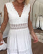 Tank Dress | V-Neck, Lace Detailing, Sleeveless 2
