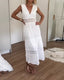 Tank Dress | V-Neck, Lace Detailing, Sleeveless 3