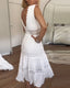 Tank Dress | V-Neck, Lace Detailing, Sleeveless 5