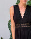 Tank Dress | V-Neck, Lace Detailing, Sleeveless 9