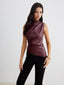 Tank Top | Sleeveless, High Neck Design 3