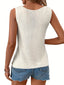 Tank Top | Sleeveless, Open Woven Structure 7
