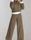 Tracksuit | Casual Hoodie, Wide-Leg Pants 4