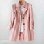 Trench Coat | Classic Button Front, Notched Lapel Collar 0