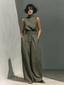 Trousers Set | Wide Leg Design, Cotton Blend 3