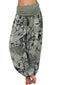 Trousers | Floral Pattern, Flowing Silhouette 2
