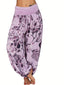 Trousers | Floral Pattern, Flowing Silhouette 5