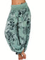 Trousers | Floral Pattern, Flowing Silhouette 8