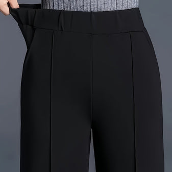 Trousers | High Waist, Straight Leg Design 0