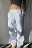 Trousers | Soft Fabric, Elastic Waistband, Straight Fit 0