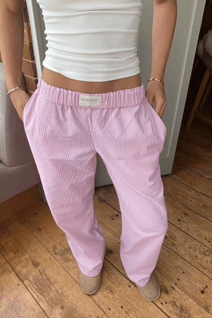Trousers | Soft Fabric, Elastic Waistband, Straight Fit 1