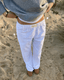 Trousers | Soft Fabric, Elastic Waistband, Straight Fit 2