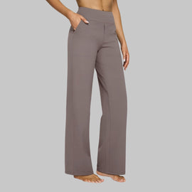 Trousers | Straight Leg, Elastic Waistband 0