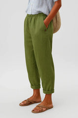 Trousers | Straight Leg, Elastic Waistband 3