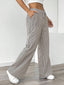 Trousers | Wide Leg, Striped Design 5