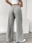 Trousers | Wide Leg, Striped Design 8