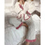 Two-Piece Set | Button-Front Top, Ruffle Trim 2