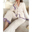 Two-Piece Set | Button-Front Top, Ruffle Trim 6