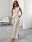 Two Piece Set | Asymmetric Top, Wide Leg Trousers 0