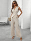 Two Piece Set | Asymmetric Top, Wide Leg Trousers 3