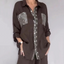 Two Piece Set | Button-Front Blouse, Wide-Leg Pants 3