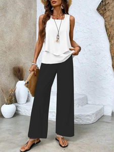 Two Piece Set | Coordinated Top, Tailored Trousers 1