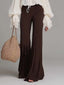 Two Piece Set | Lace-Up Blouse, Wide Leg Flare Pants 2