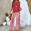 Two Piece Set | Layered Top, Wide-Leg Trousers 3