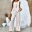 Two Piece Set | Layered Top, Wide-Leg Trousers 4