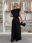 Two Piece Set | Round Neckline, Extended Shoulder Caps 1