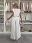 Two Piece Set | Round Neckline, Extended Shoulder Caps 4