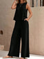 Two Piece Set | Sleeveless Top, Wide-Leg Pants 6