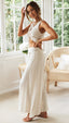 Two Piece Set | Sleeveless Top, Wide Leg Pants 2