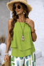 Two Piece Set | Sleeveless Top, Wide Trousers 2