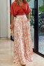 Two Piece Set | V-Neck Crop Top, High-Waisted Wide Leg Pants 4