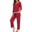 Two Piece Set | V-Neck Top, Relaxed Trousers 2