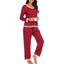 Two Piece Set | V-Neck Top, Relaxed Trousers 3