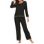 Two Piece Set | V-Neck Top, Relaxed Trousers 6