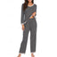 Two Piece Set | V-Neck Top, Relaxed Trousers 8