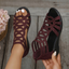Wedge Heel Sandals | Sculpted Design, Airy Openings 3