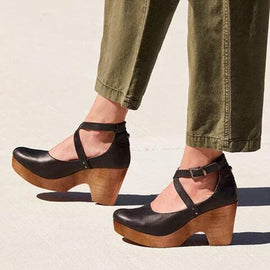 Wedge Heels for Women | Closed Toe, Cushioned Insole 0