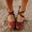 Wedge Heels for Women | Closed Toe, Cushioned Insole 3