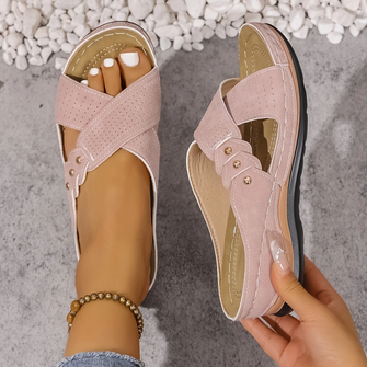 Wedge Sandals | Orthopedic Support, Anti-Slip Sole 5