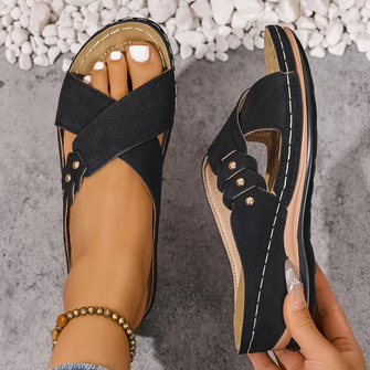 Wedge Sandals | Orthopedic Support, Anti-Slip Sole 9