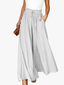 Wide Leg Pants | Flowing Silhouette, Adjustable Drawstring 1
