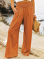 Wide Leg Pants | High Waist, Relaxed Fit, Linen 5
