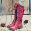 Wilma Black Knee High Boots for Women - Adjustable Fit, Stylish Lace-Up Design, Wide Calf Options Available 3