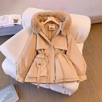 Winter Coat | Faux Fur Hood, Fleece-Lined 1