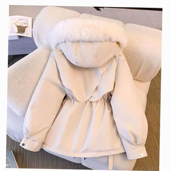 Winter Coat | Faux Fur Hood, Fleece-Lined 3