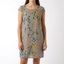 Women’s Leaf Print Short Sleeve Casual Dress